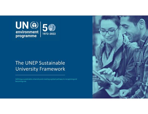 UNEP Sustainable University Framework image #